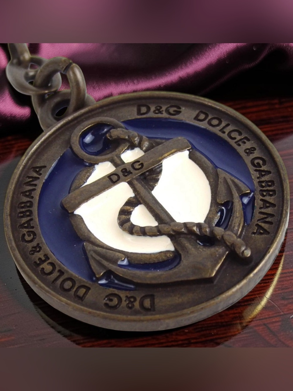 Dolce & Gabanna Keyring/ Bag Charm 😍💙